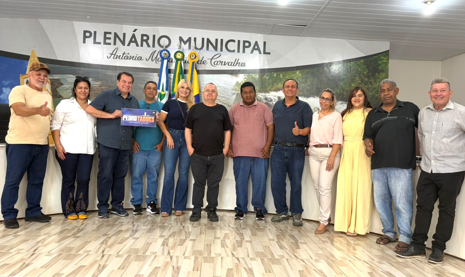 Segurança pública pauta agenda de diálogo de Taques com lideranças do Médio Norte